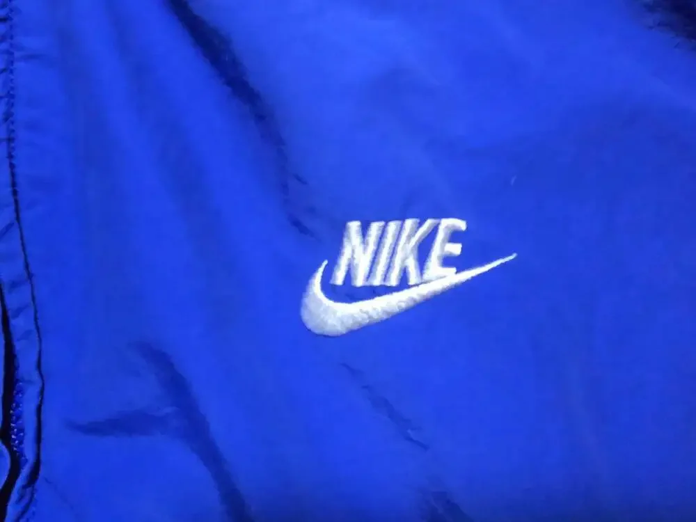 Vintage 90s Nike Supreme Court Embroidered Bomber Track Jacket
